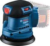 Ексцентрикова шлайфмашина Bosch GEX 185-LI с филтър за прах.