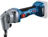 Акумулаторна ножица Bosch GNA 18V-16 за рязане на ламарина.