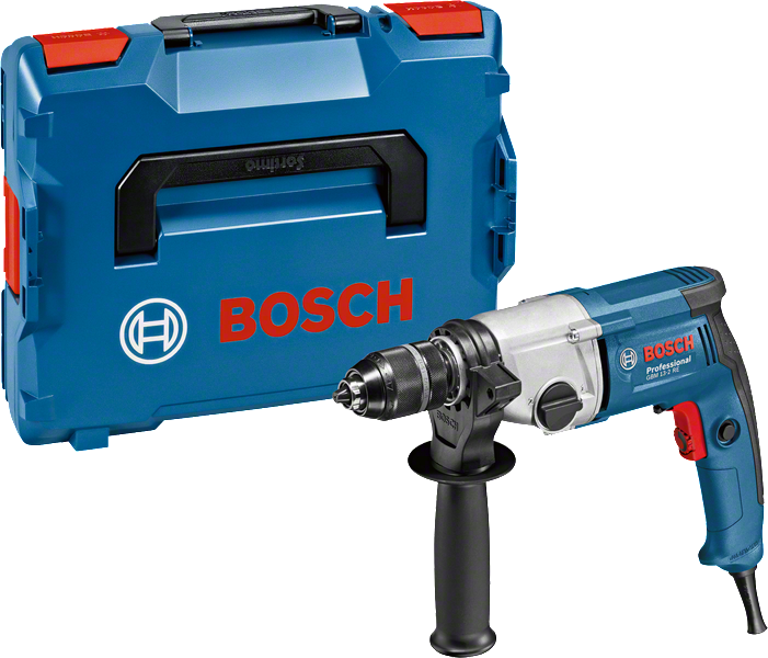 Бормашина Bosch GBM 13-2 RE с куфар за носене.