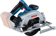 Акумулаторен циркуляр Bosch GKS 185-LI с диск и водач.