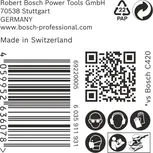 Шкурка Bosch EXPERT C470 115×107 мм G120 50 броя.