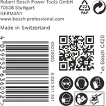 Опаковка за шкурка Bosch C470.