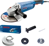 Ъглошлайф Bosch GWS 2400 J с аксесоари.