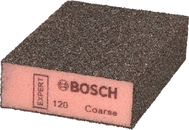 Bosch EXPERT S471 едър червен шлайфмашинен блок.