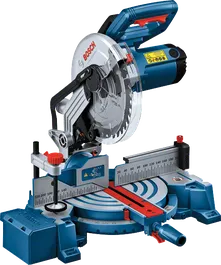 Контурен трион Bosch GCM 254 с прецизна скала за рязане.