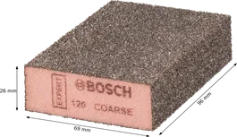 Bosch EXPERT S471 едър червен шлайфмашина 96x69x26 мм.