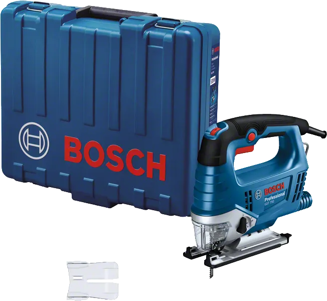 Прободен трион Bosch GST 750 с куфар за носене.