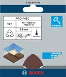 Шлайфкарски листове Bosch PRO F460 93 мм 10 бр.