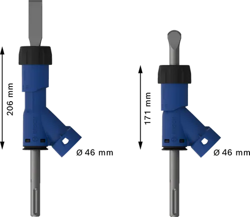 Адаптер за плоско длето Bosch EXPERT SDS max 25x400 мм.