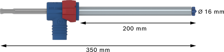 Свредло за перфоратор Bosch EXPERT SDS Clean plus-8X 16x200x350 мм.