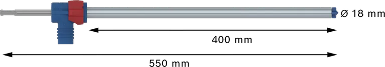 Свредло за перфоратор Bosch EXPERT SDS Clean plus-8X 18 мм.