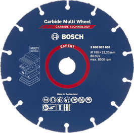 Дискове за рязане EXPERT Carbide Multi Wheel за големи ъглошлайфи