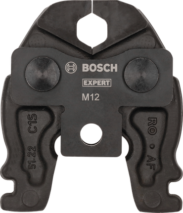 Компактна пресова челюст Bosch EXPERT M12 за контур M.
