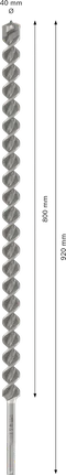Свредло за перфоратор Bosch PRO SDS max-4 40 x 800 x 920 мм.