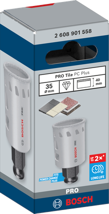 Bosch PRO Tile PC Plus 35 мм боркорона.