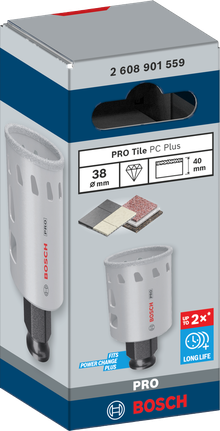 Боркорона Bosch PRO Tile PC Plus 38 мм.