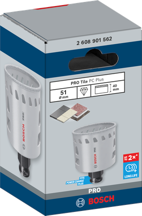 Боркорон Bosch PRO Tile PC Plus 51 мм.