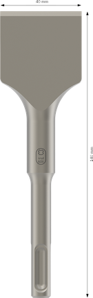 Длето-лопатка Bosch PRO SDS plus-4C 40 x 140 мм.