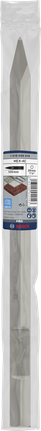 Заострено длето Bosch 520 мм.