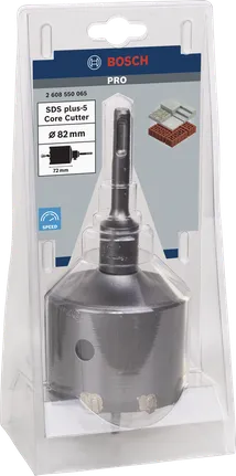 Комплект боркорони Bosch PRO SDS plus-5 82 мм за зидария.