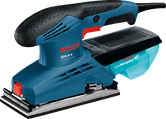Орбитална шлайфмашина Bosch GSS 23 A с микрофилтърна система.
