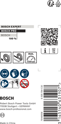 Bosch PRO Метален диск с чиста тел 30 x 0,2 мм.