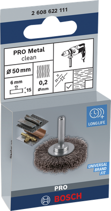 Колело за чиста тел Bosch PRO Metal 50×0,2 мм.