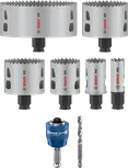 Комплект боркорони Bosch PRO Multi Material PC Plus, 8 размера.