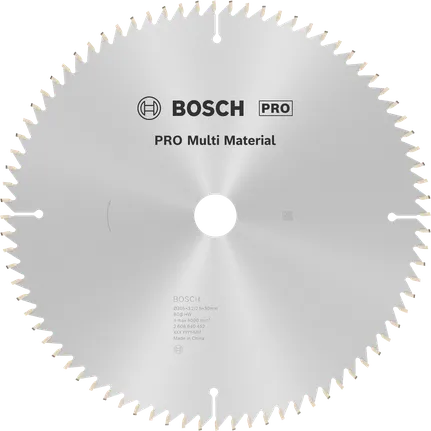 Циркулярен диск Bosch PRO Multi Material, 80 зъба.