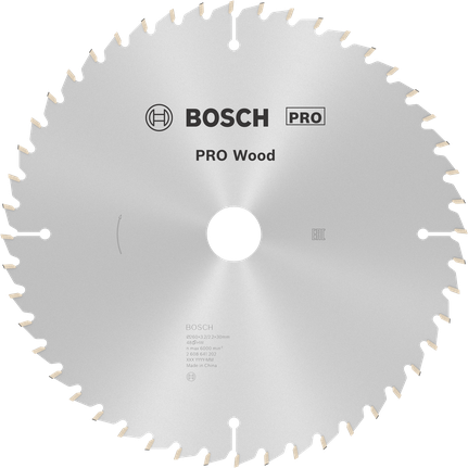 Диск за циркуляр Bosch PRO Wood 260 мм T48.