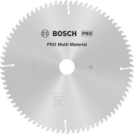 Циркулярен диск Bosch PRO Multi Material, 260 мм.