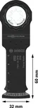 Нож за мултифункционален инструмент Bosch PRO PAIZ 32 APB, 32 x 60 мм.