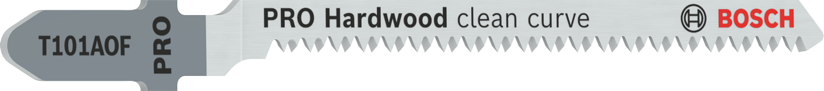 Нож за прободен трион Bosch PRO Hardwood clean curve T101AOF.