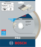 Диамантен диск Bosch PRO Ceramic 230×25,4 мм.