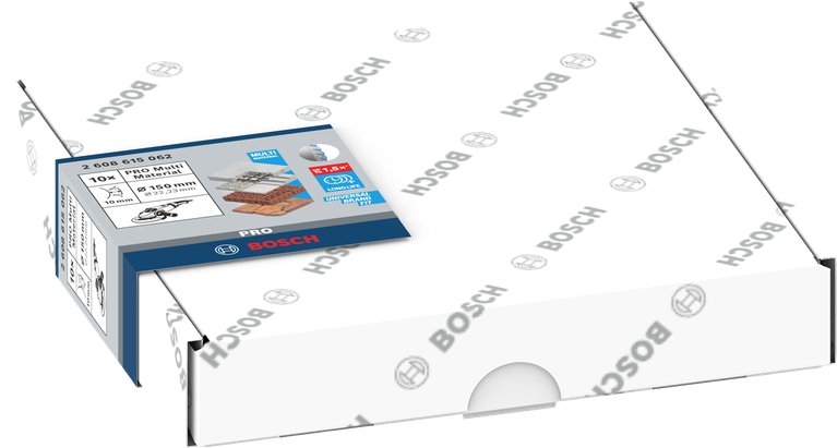 Диамантен режещ диск Bosch PRO Multi Material 150×22,23 мм 10 бр.