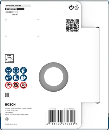 Шлифовъчна глава Bosch PRO Multi Material, диаметър 125 мм.