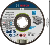 Режещ диск Bosch PRO от неръждаема стомана и метал X-Lock.
