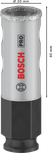 Боркорона Bosch PRO Tile PC Plus 20 мм за плочки.
