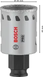 Боркорона Bosch PRO Tile PC Plus 35 мм за прецизно рязане на плочки.