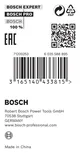 Редукционен пръстен Bosch 25 x 1,5 x 20 мм, опаковка.