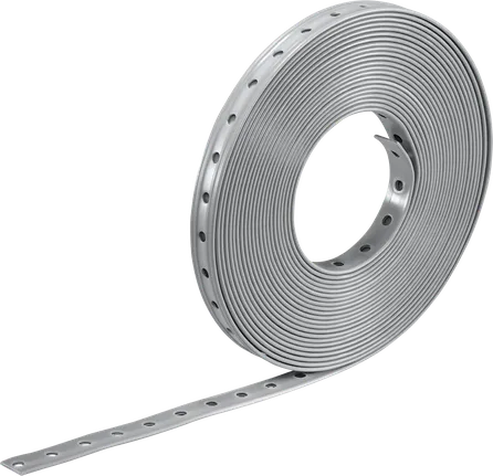 Ролка метална лента Bosch PRO FMS-19 с отвори, 10 м.