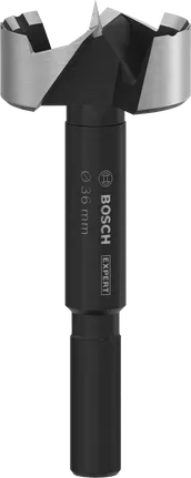 Свредло Bosch EXPERT Wood Forstner 36 мм за прецизно пробиване на дърво.