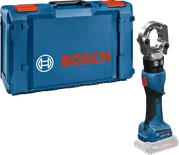 Безжичен пресоващ инструмент Bosch с куфар за носене.