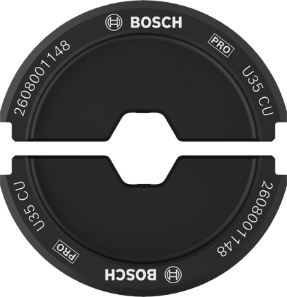 Кримпваща матрица Bosch PRO U35 CU 35 mm² за мед.