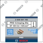 Кримпваща матрица Bosch PRO 120 мм² мед.