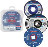 Комплект за рязане и шлайфане Bosch PRO X-Lock 125 мм, 5 части.