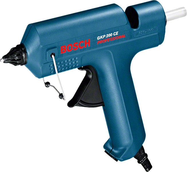 Пистолет за лепене Bosch GKP 200 CE с бързо загряване.