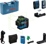 Лазерен нивелир Bosch GLL 80-33 G с аксесоари.