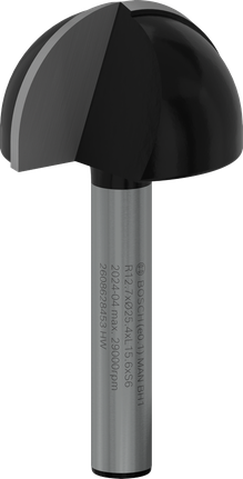 Кутия с фрези Bosch PRO, радиус 12,7 мм.