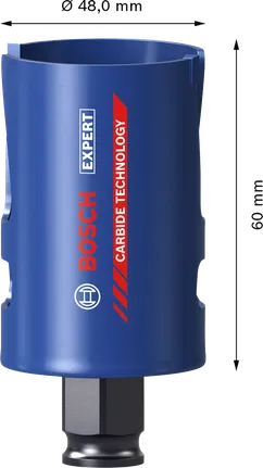 Боркорон Bosch Expert Construction Material 48x60 мм.